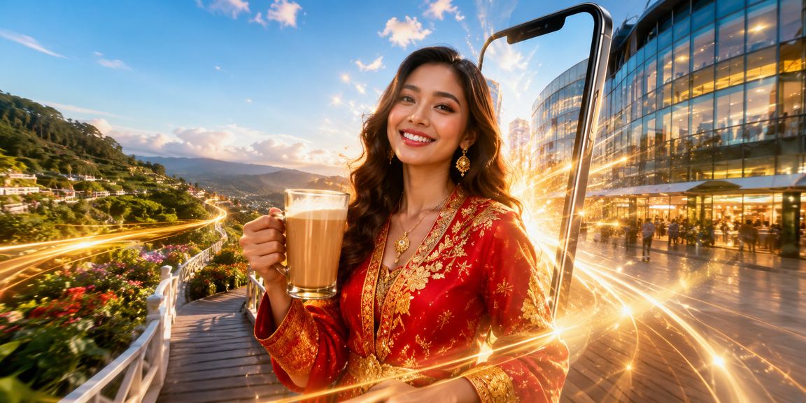 Pengguna Malaysia bermain kasino dalam talian c100 menggunakan telefon pintar Android